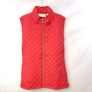 Avenue womens red vest